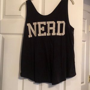 “NERD” tank top